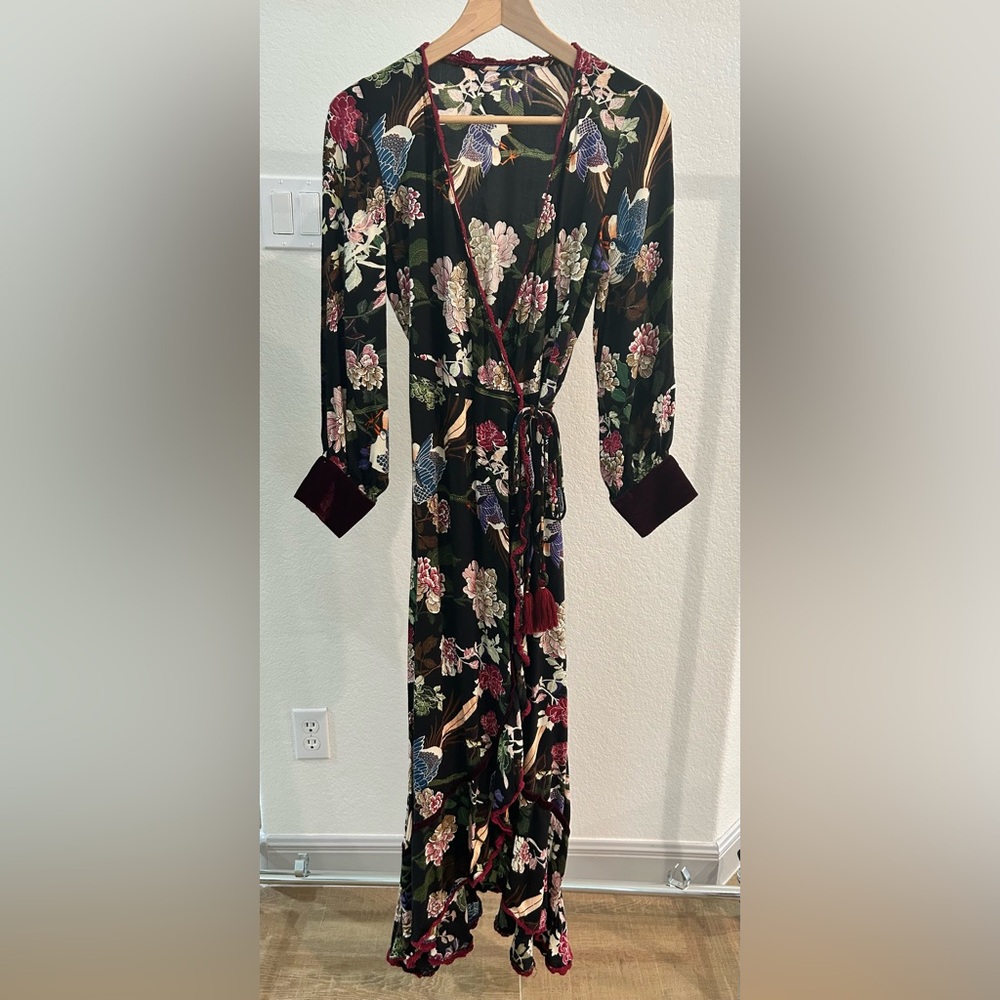 Floral Wrap Dress